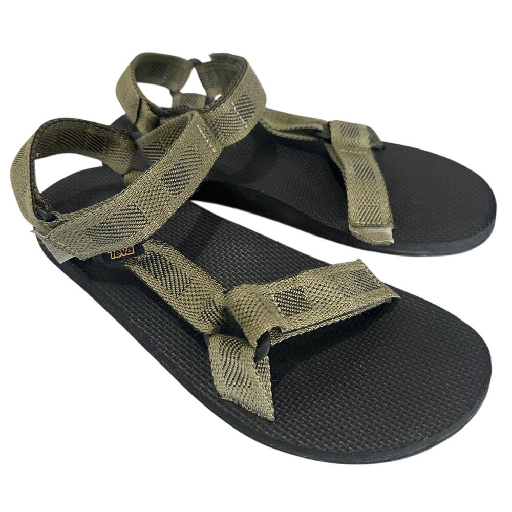 Teva Original Universal Sandals Raki Burnt Olive Men’s Size 9 Sport Outdoor